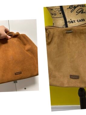 How to spot fake Songmont Gather Bag in Suede